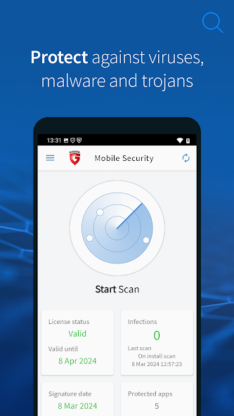 G DATA Mobile Security Light