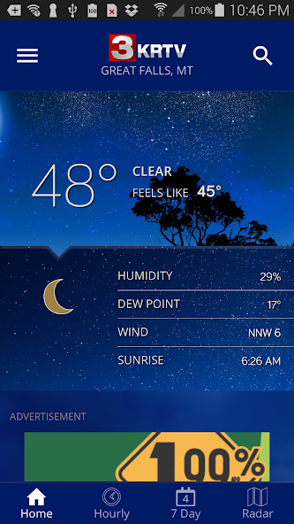 KRTV STORMTracker Weather App