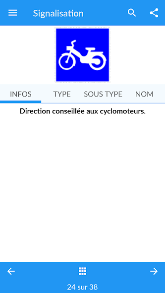 Signalisation code de la route