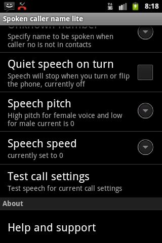 Talking Caller ID Free