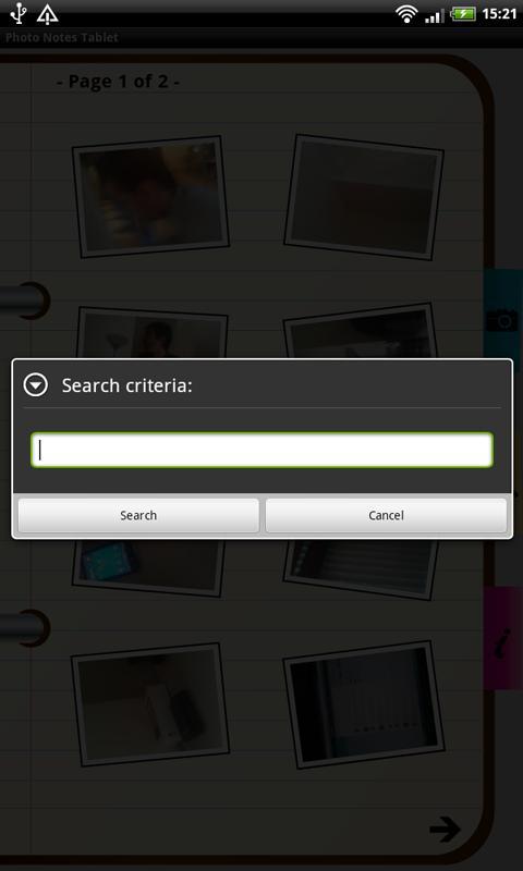 Photo Notes Tablet