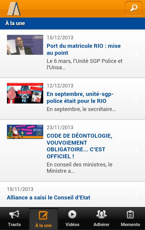 Alliance syndicat police