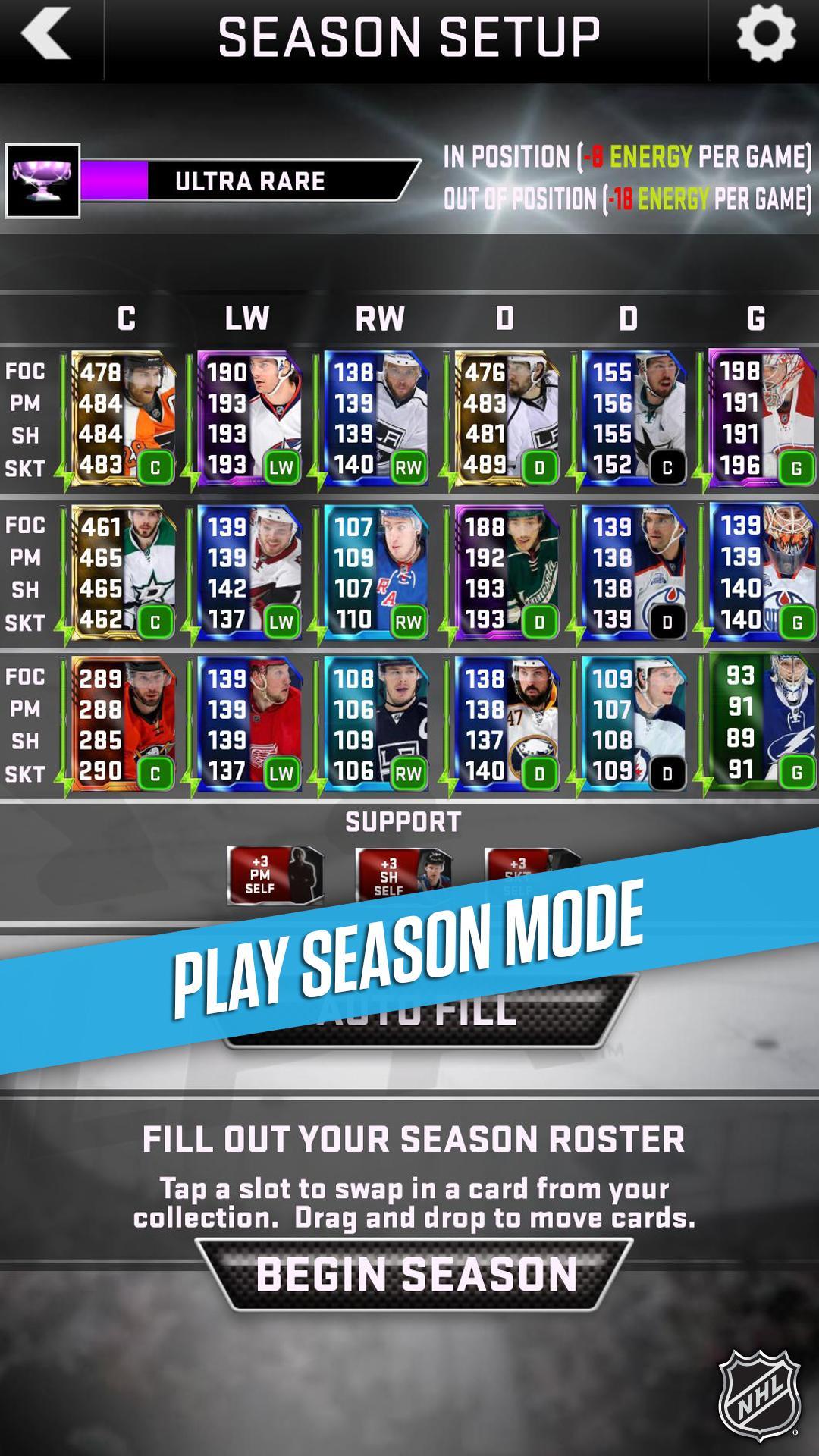 NHL SuperCard 2K17