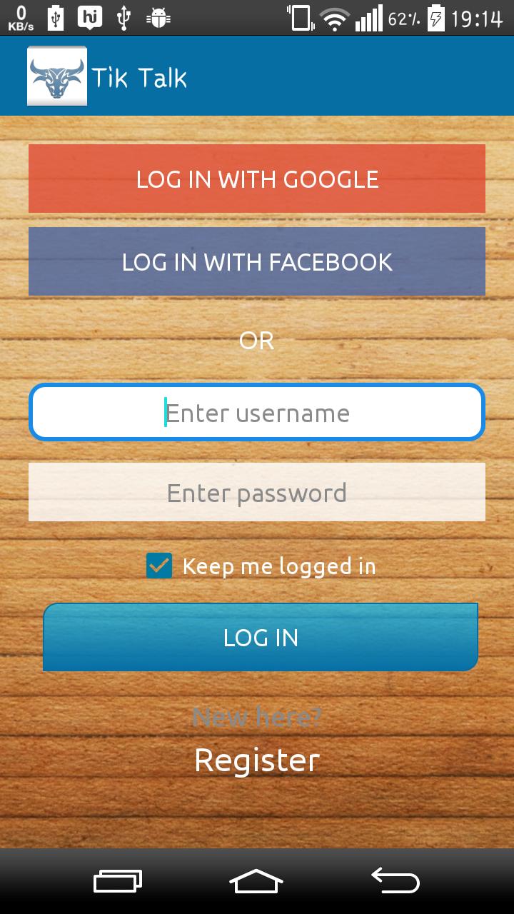 Tik Talk App