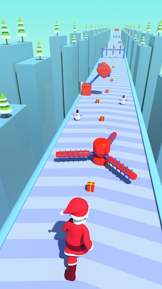 Santa Run Subway Running Games