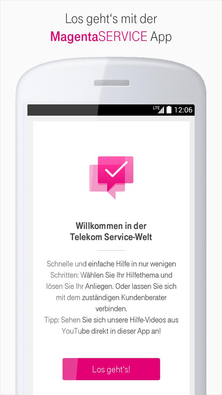 MagentaSERVICE App