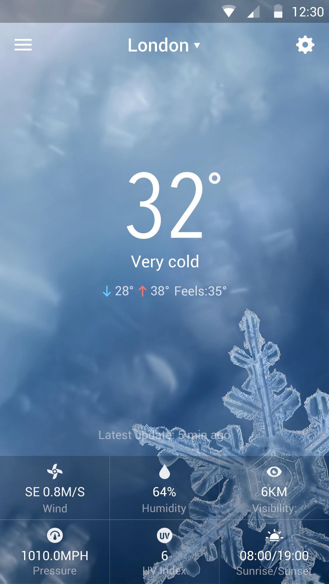 Blue Sky - Best Weather Widget