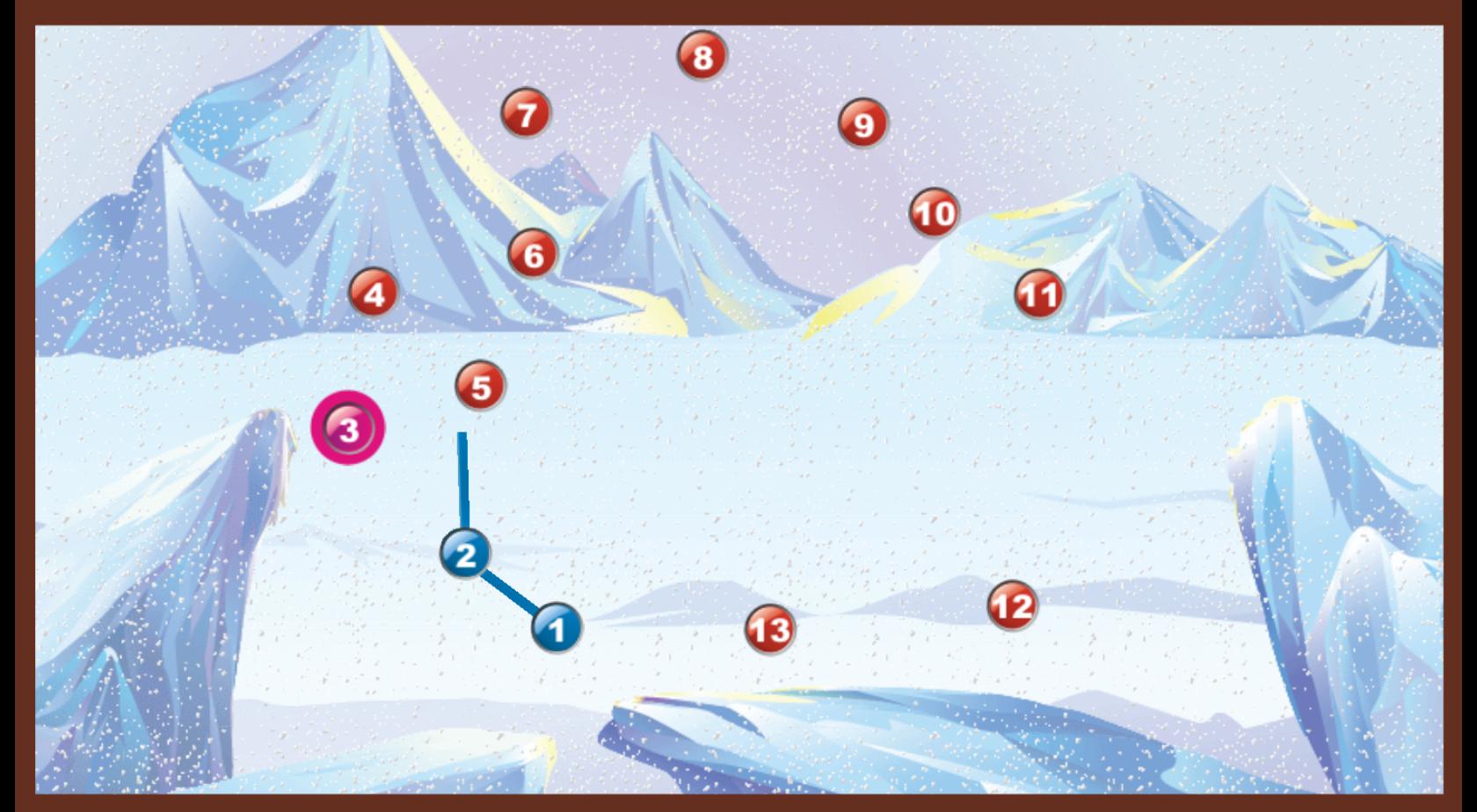 Connect the dots Ice Age
