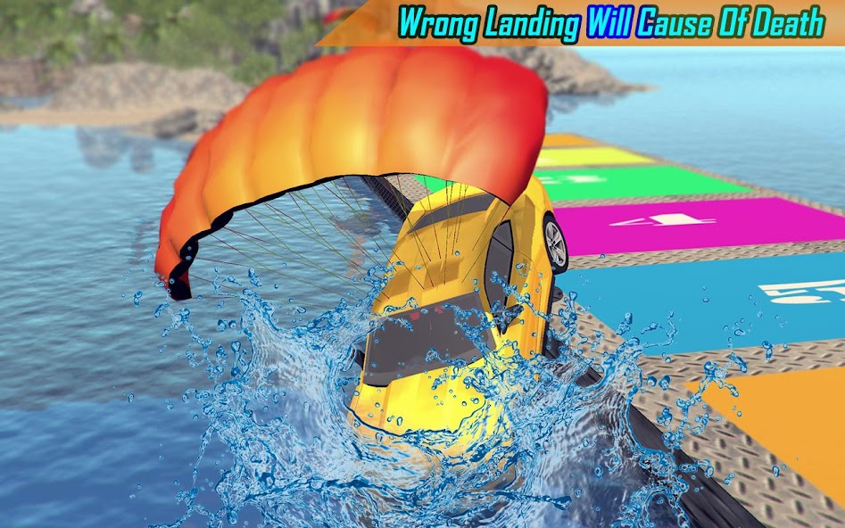 Flying Stock Car Racing Game