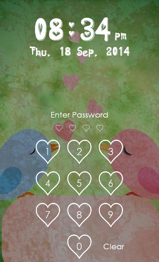 Love DIY Lock Screen