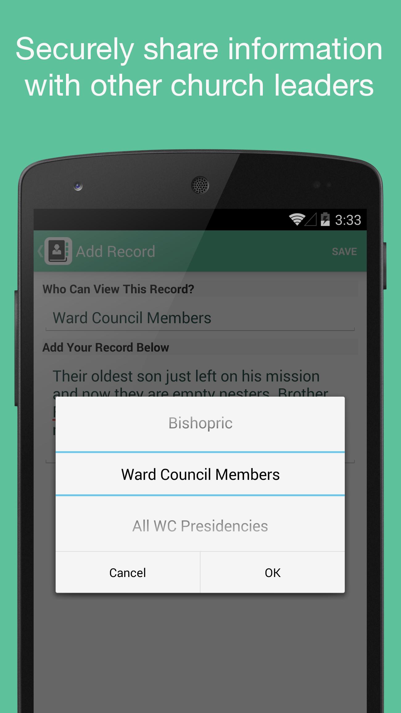 LDS Ward Area Book