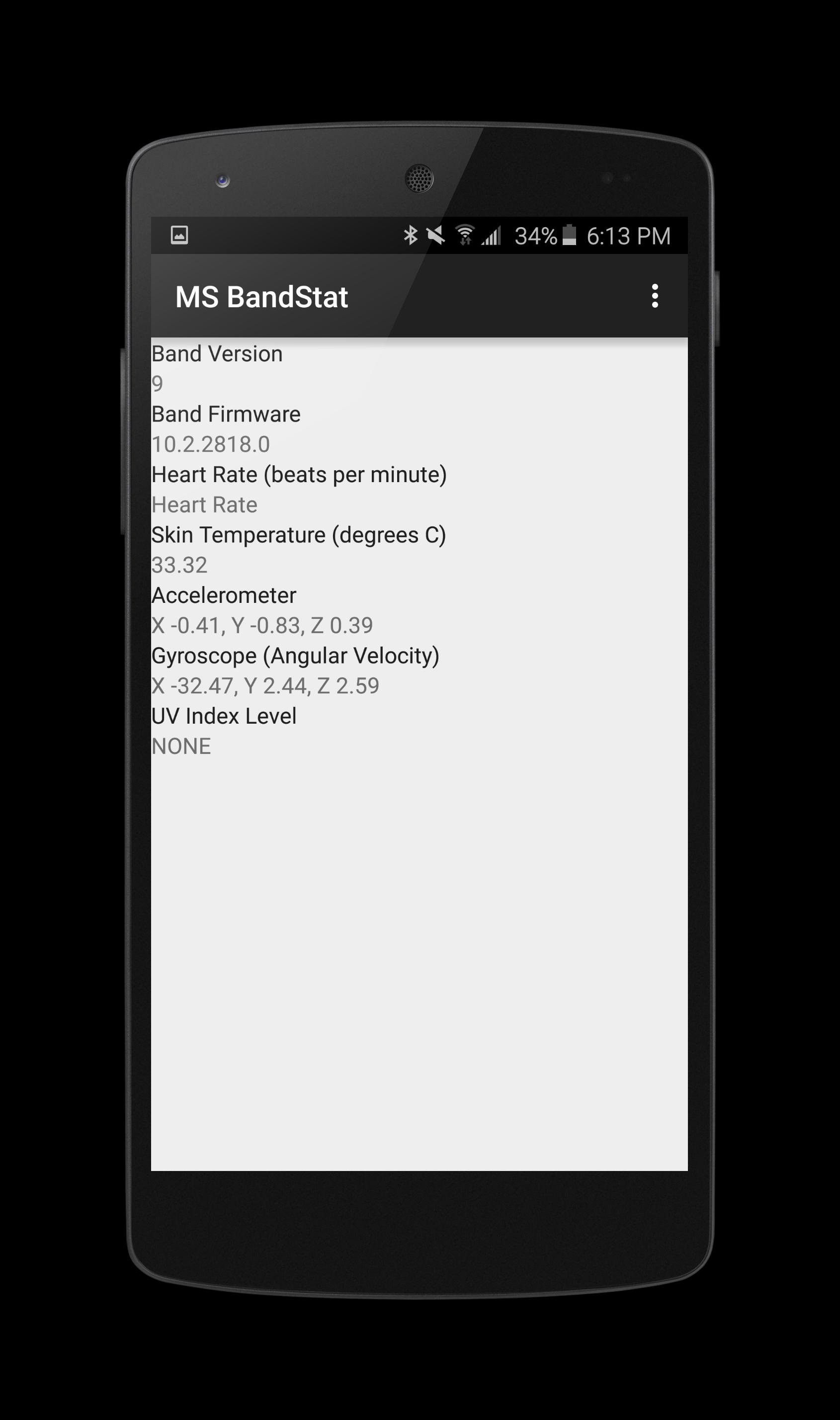 MS BandStat
