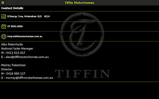 Tiffin Motorhomes Australia