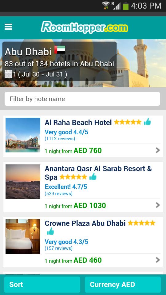 RoomHopper.com Hotel Booking