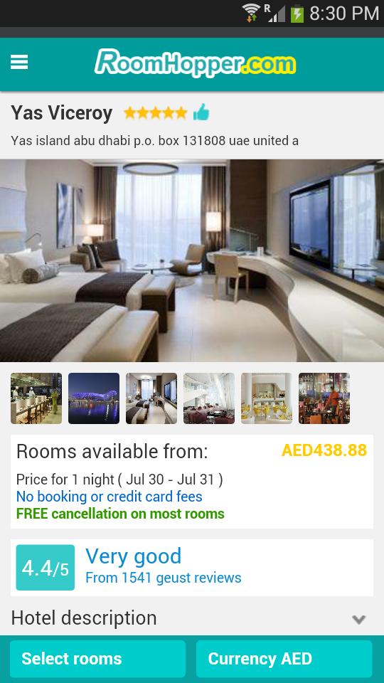 RoomHopper.com Hotel Booking