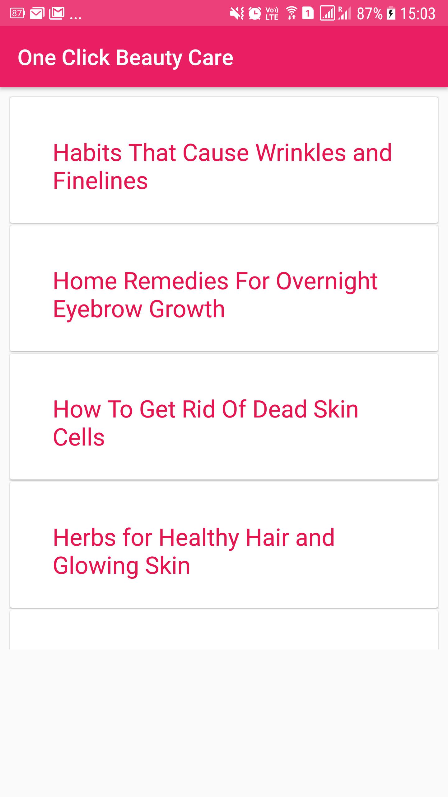 One Click Beauty Care