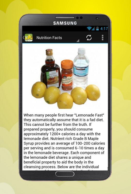 Lemonade Diet weight loss