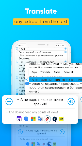 Book's Parallel Translation