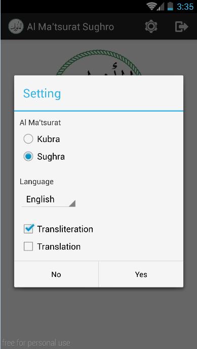 Al Ma'thurat Kubro & Sughro