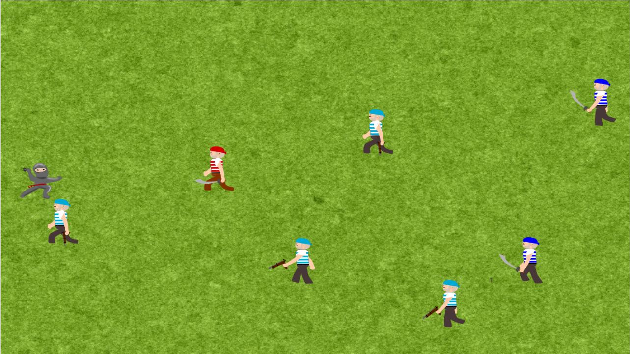 Pirates VS Ninjas