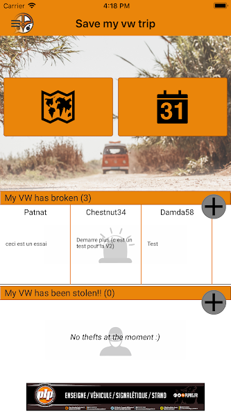 Save my VW trip