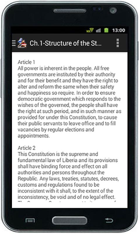 Liberian Constitution