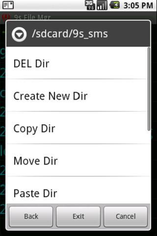 FileManager:create/copy/delDir