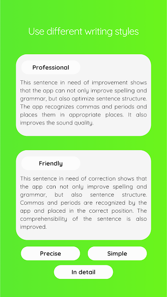 Grammar Check App - English
