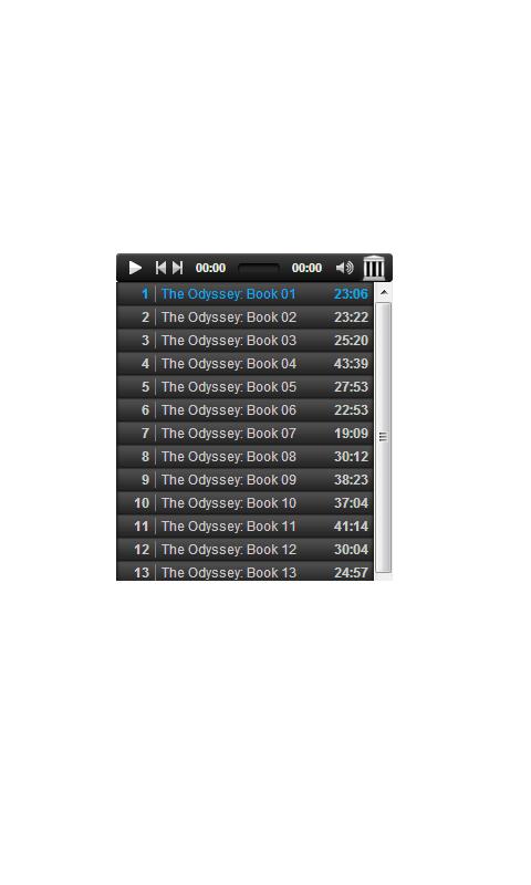 The Odyssey by Homer audiobook