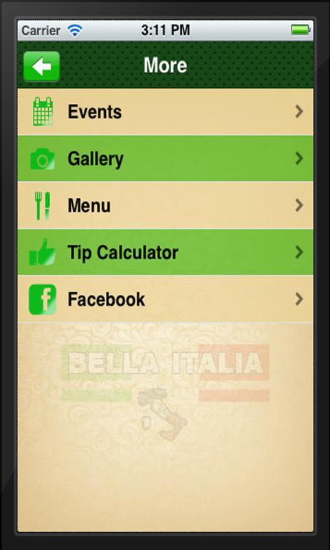 Bella Italia
