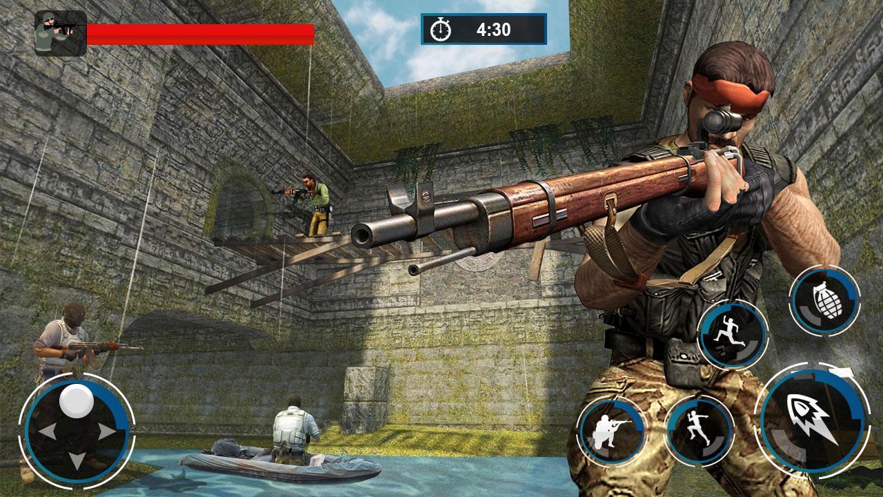 US Army Mission Counter Terrorist Attack Shooter