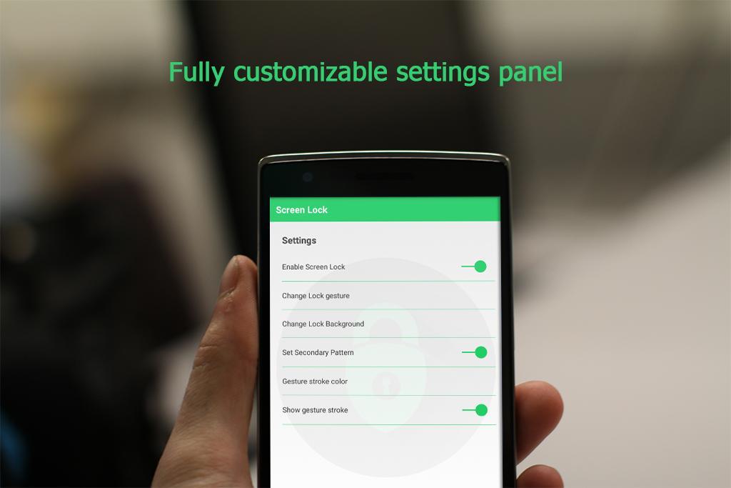 Gesture Screen Lock