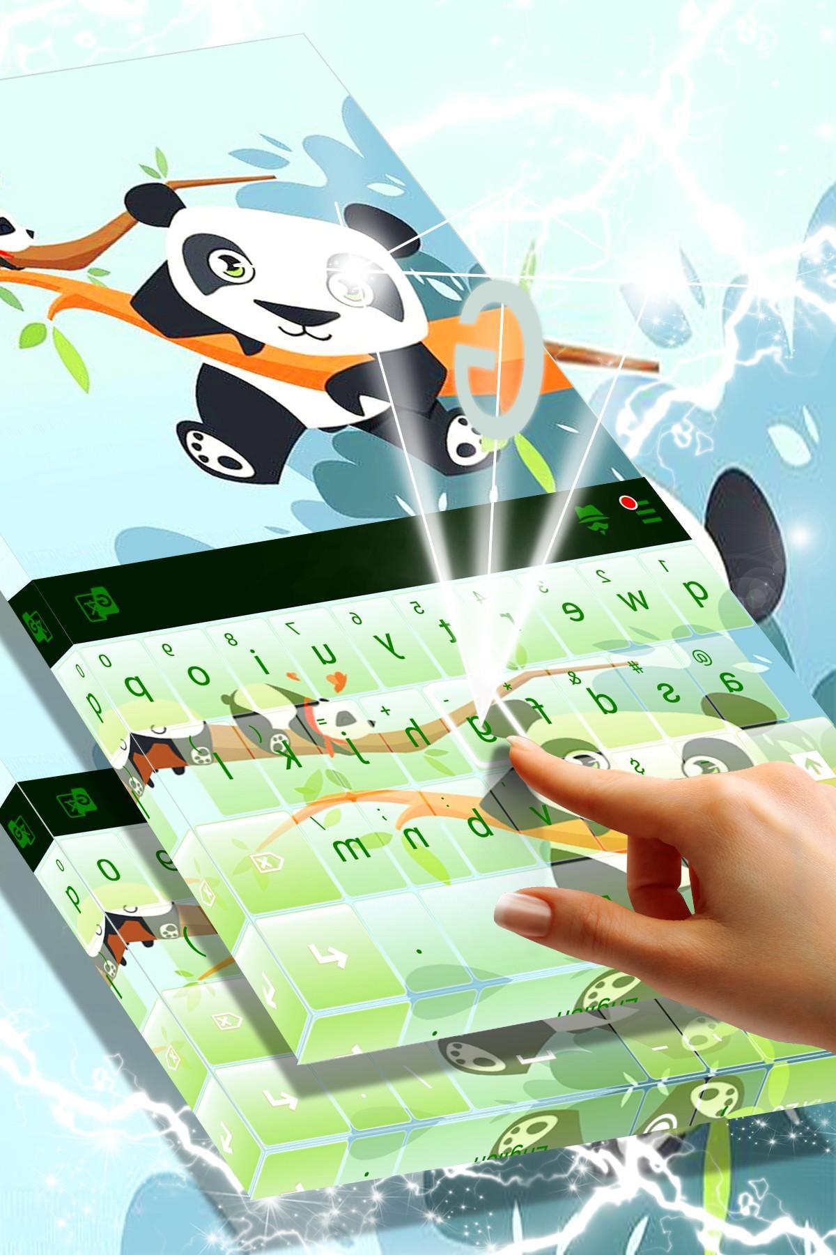 Keyboard Cute Panda