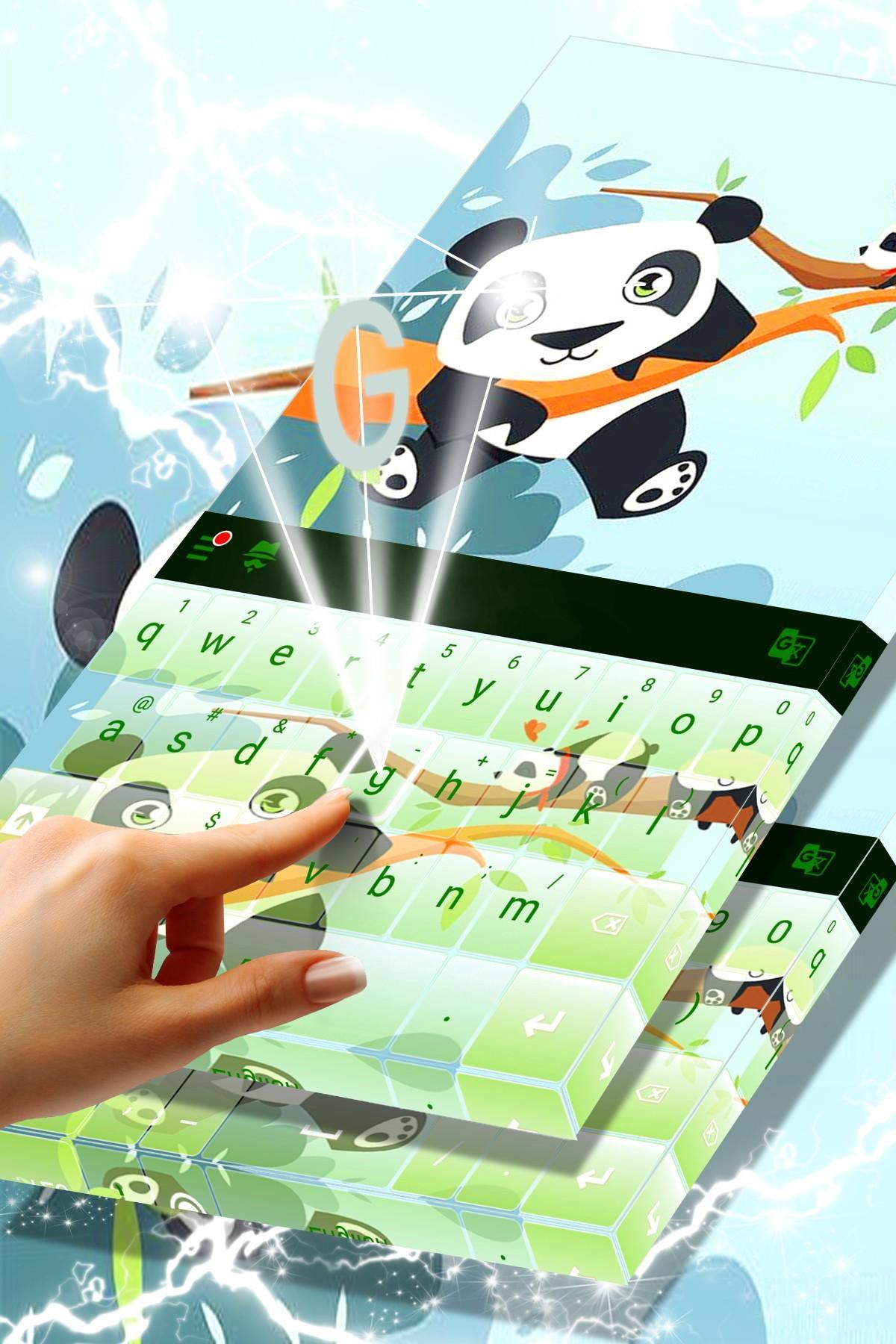 Keyboard Cute Panda