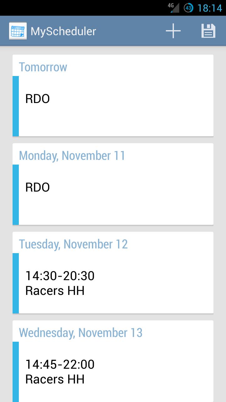 MyScheduler