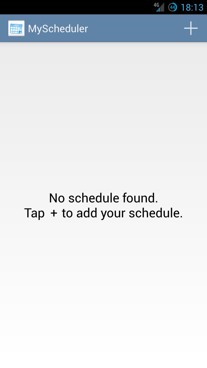 MyScheduler