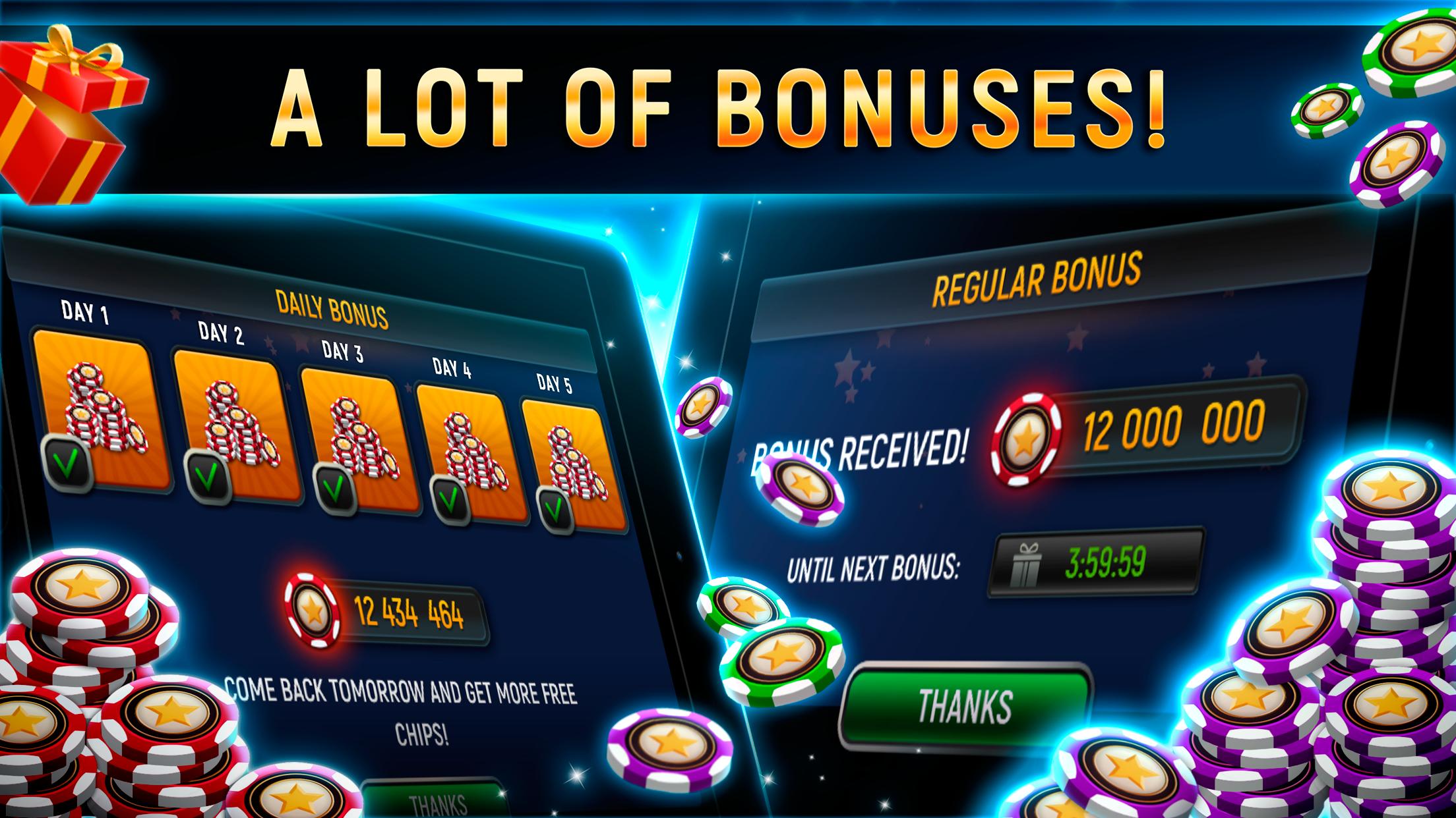 SG: poker, slots, backgammon a