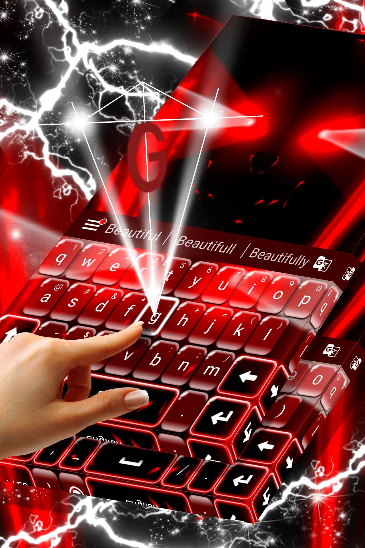 LED Skull Keyboard