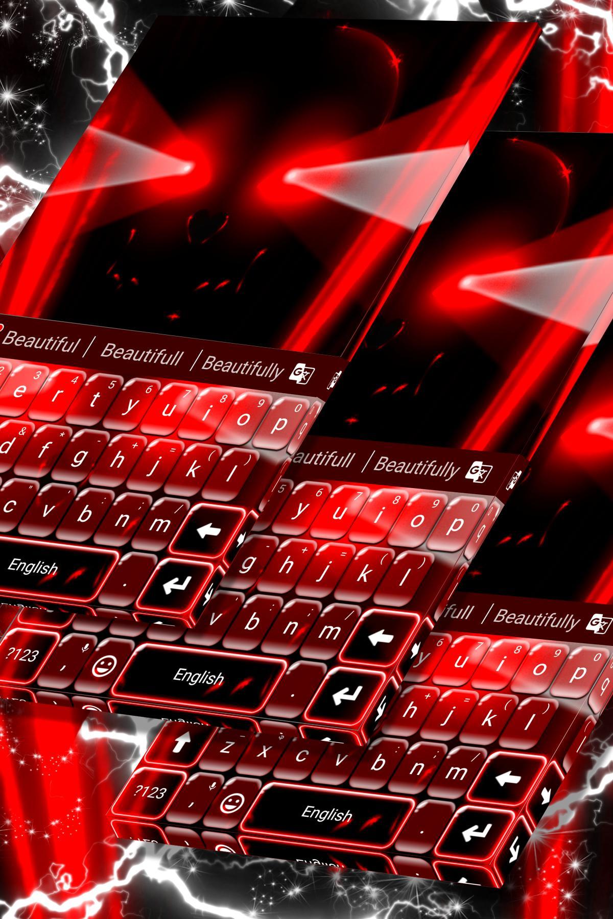 LED Skull Keyboard