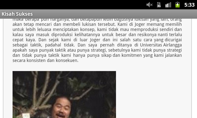 Kisah Sukses