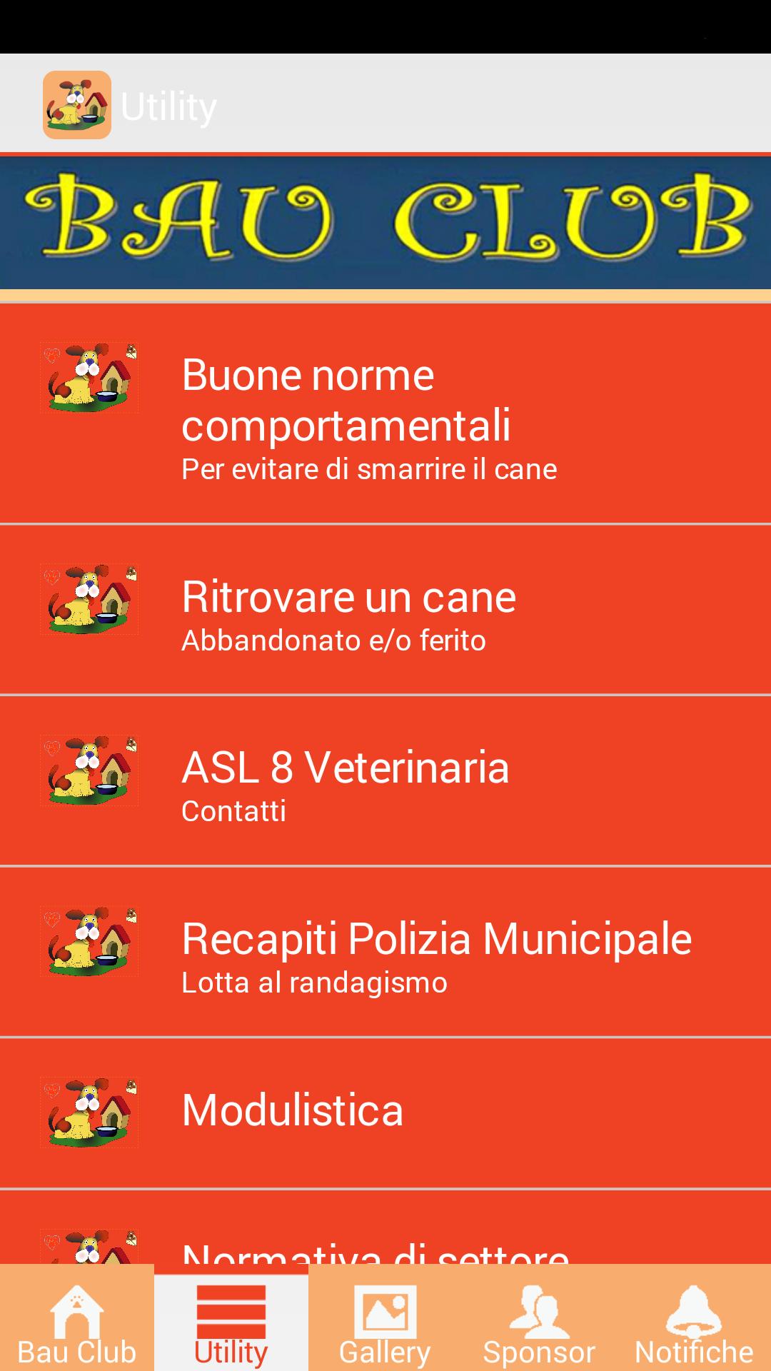 Bau Club App