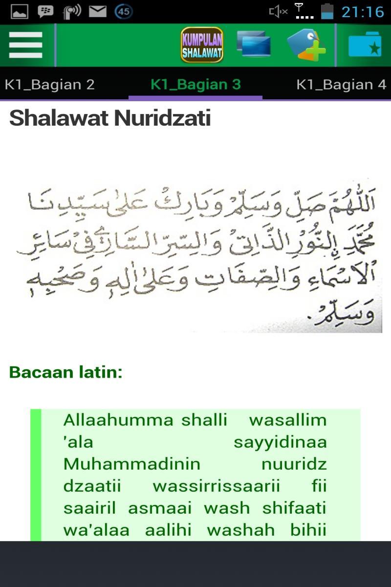Kumpulan Shalawat Nabi