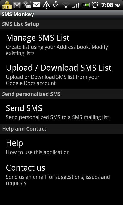 SMS Monkey