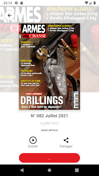 Armes de Chasse