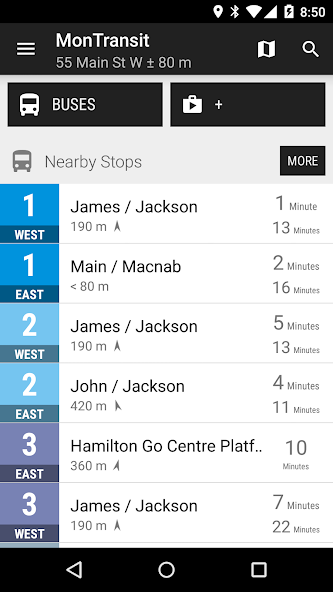 Hamilton HSR Bus - MonTransit