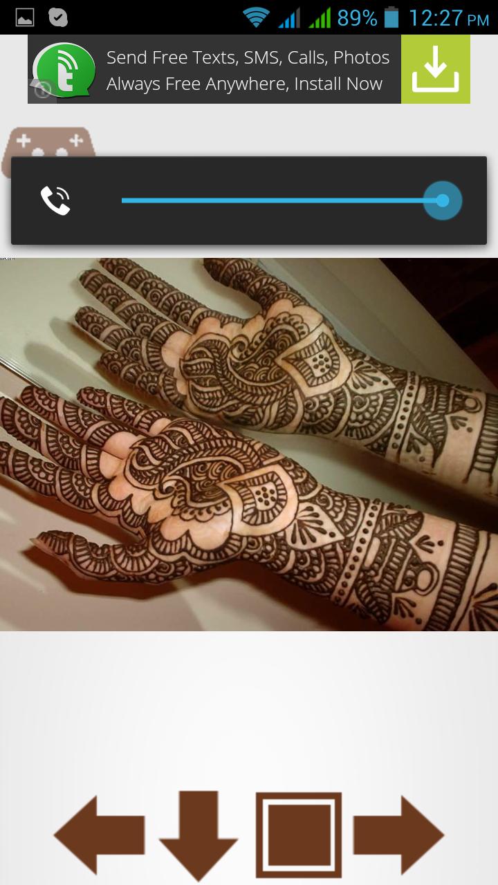 Latest Bridal Mehndi Designs 2018 (Offline)