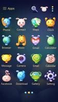 Night sky GO Launcher Theme