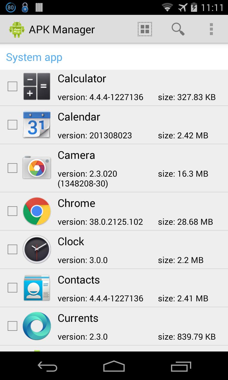 apk extractor - apk Manager