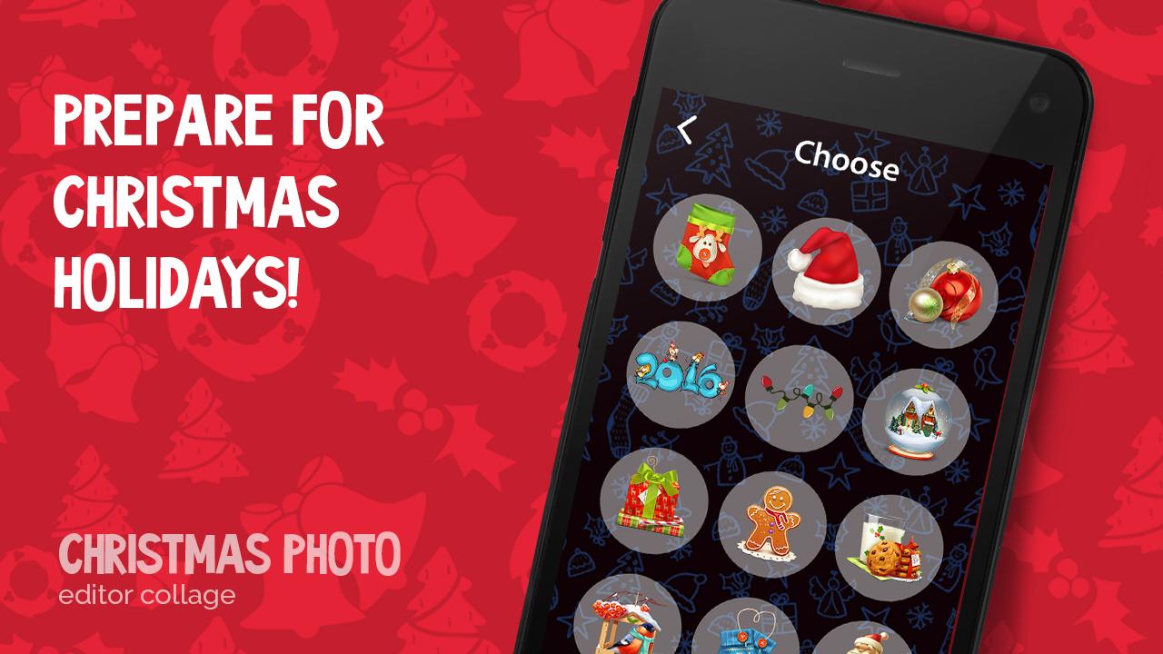 Christmas Photo Editor Collage
