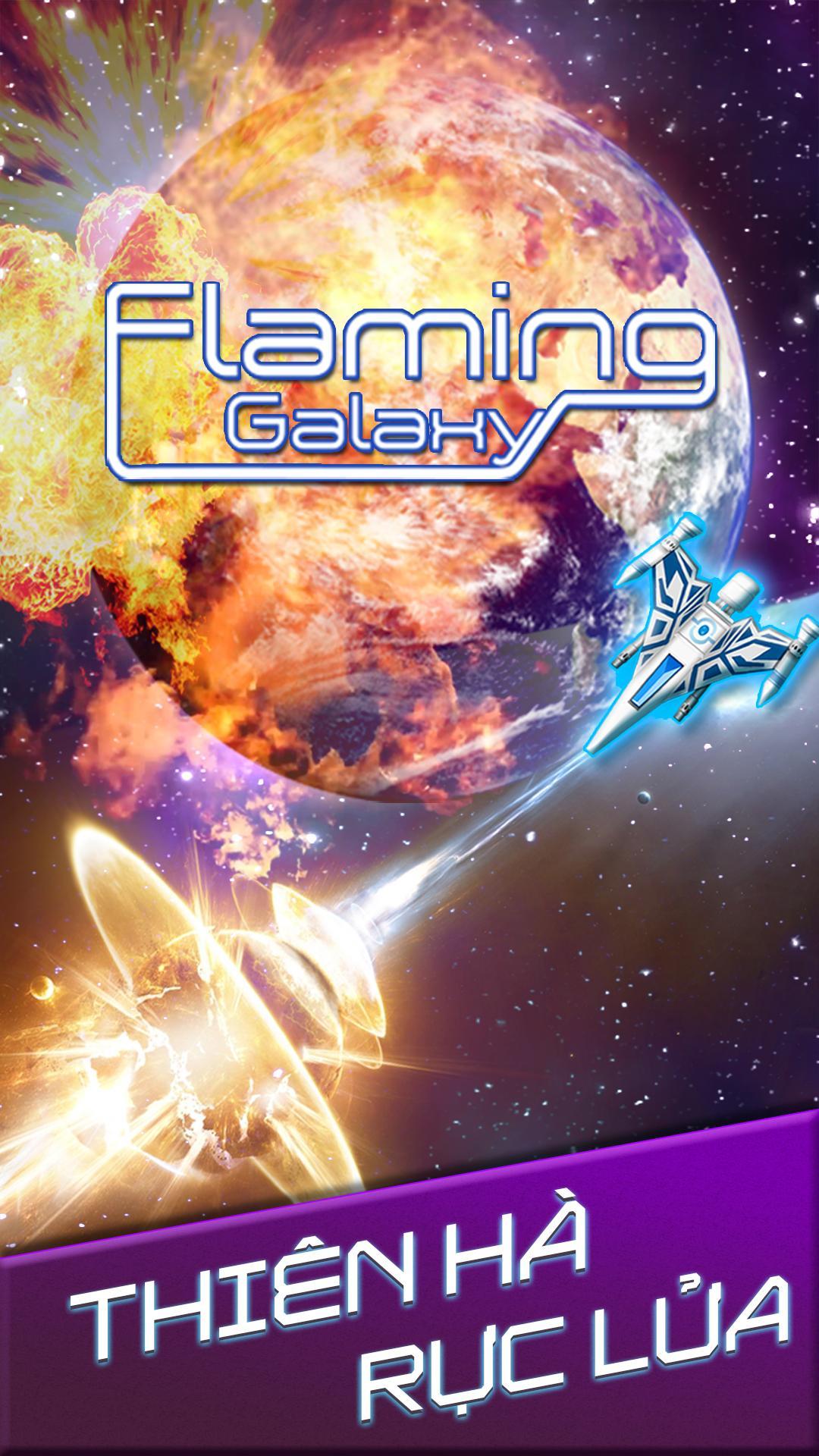 Flaming Galaxy